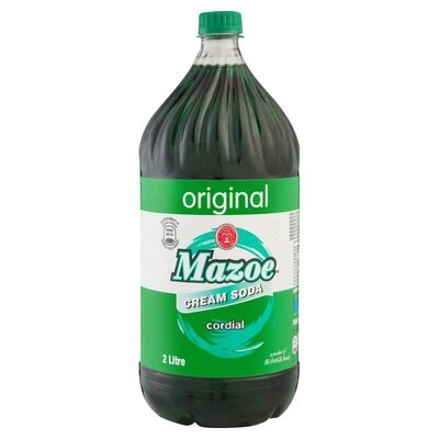 Mazoe Crème Soda as it arrives