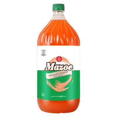 Mazoe Peach as it arrives