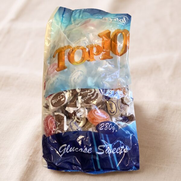 Crystal Top 10 sweets as it arrives