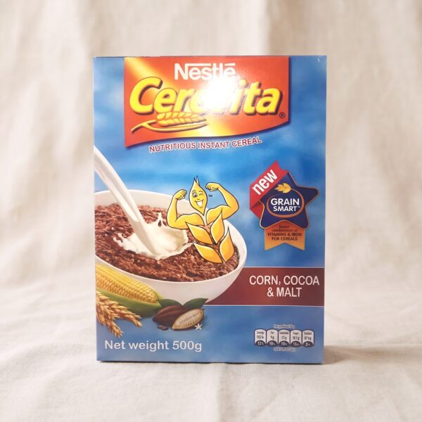 Cerevita Corn, Cocoa & Malt as it arrives